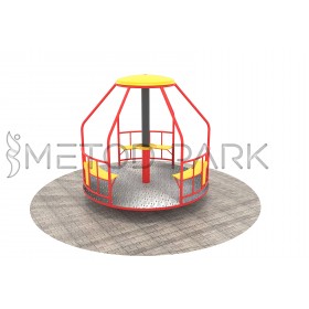 136 OE Metal Rotating Platform